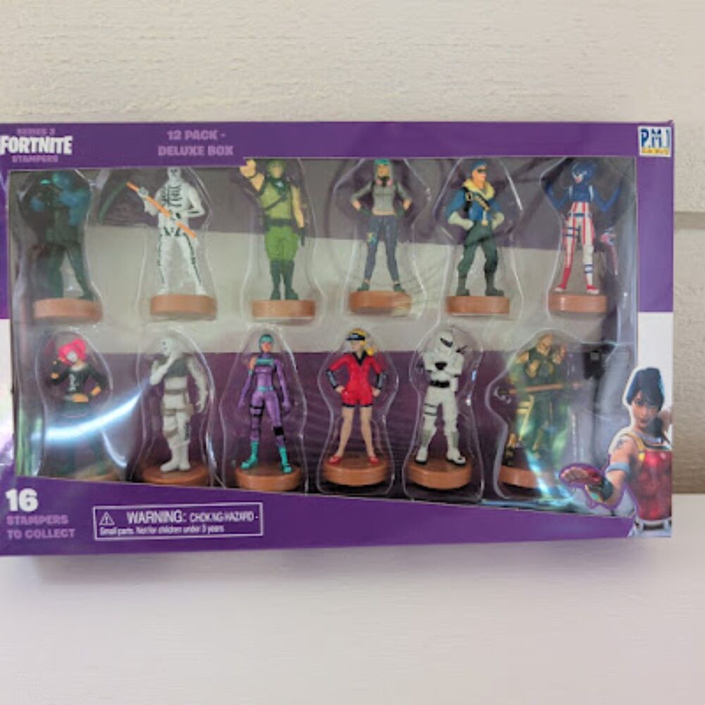 Fortnite Series 3 Stampers 12-Pack Deluxe Box NEW SEALED - Rare Elite Agent